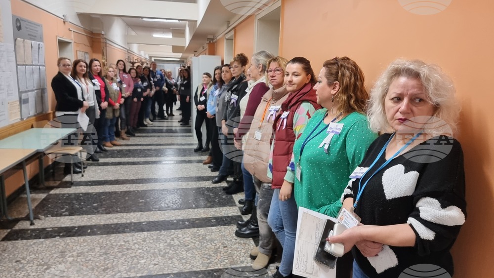 Хасково - Служители на Агенция "Социално подпомагане" - протест