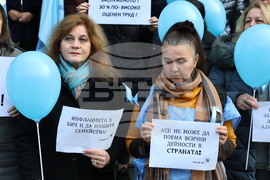 Пловдив - Социални работници - протест