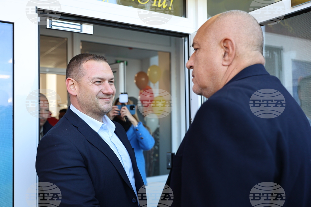 Раковски - Бойко Борисов - откриване на нова детска градина