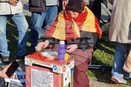 Република Северна Македония - пенсионери - протест