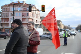 Паметника на Съветската армия - БСП - протест
