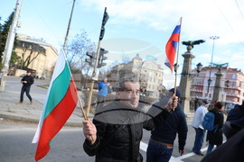 Паметника на Съветската армия - БСП - протест