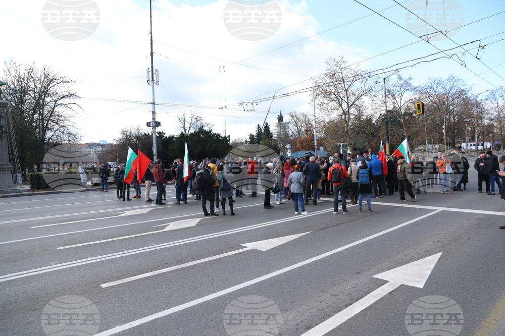 Паметника на Съветската армия - БСП - протест