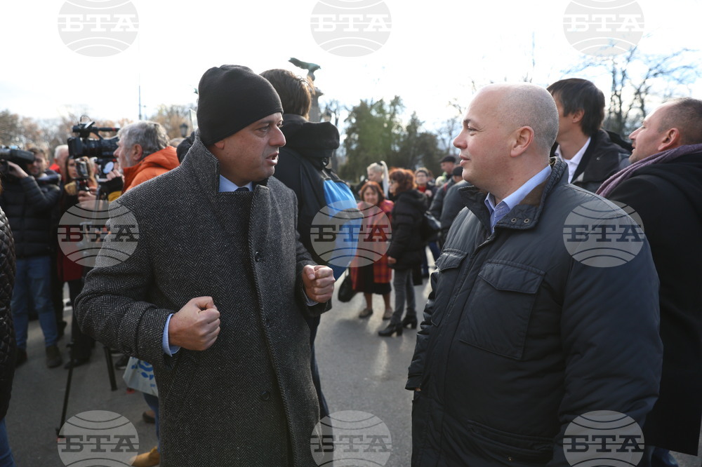 Паметника на Съветската армия - БСП - протест