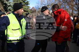 Паметник на Съветската армия - протест