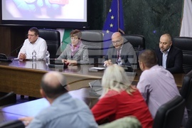 Съдебна палата - брифинг