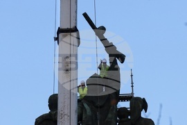 Паметник на Съветската армия - демонтаж