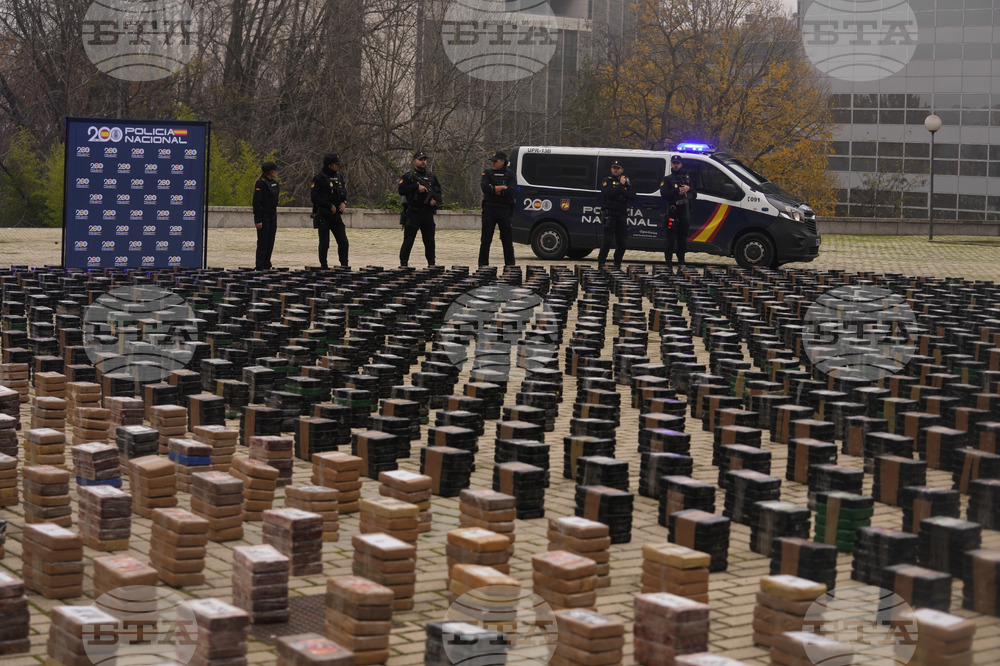 Испанската полиция залови 10 тона кокаин в кораб, превозващ сол 