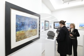 Вежди Рашидов - Захари Каменов - изложба - откриване