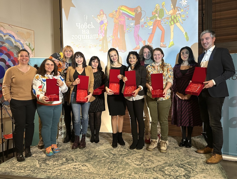  Български хелзинкски комитет: Протестиращите в подкрепа на Дебора и "Будителките" са новият "Човек на годината"