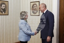 Румен Радев - Елиза Ферейра - среща