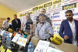 Вдигане на тежести - пресконференция