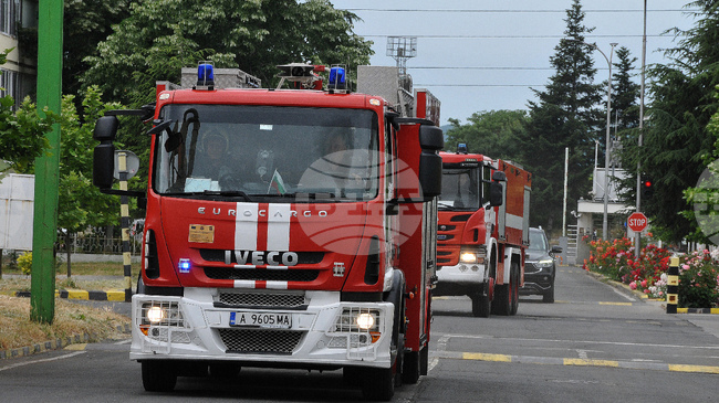 Изгоряло е заведение до плажа в Несебър, съобщиха от полицията