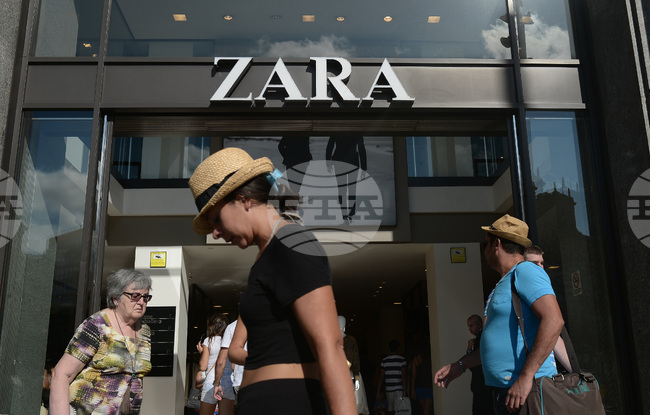 "Индитекс", собственикът на "Зара", изпълнява тримесечната си прогноза за продажбите въпреки неотдавнашния спад