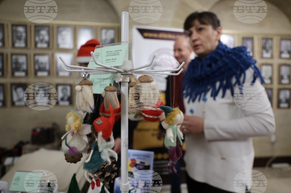 Министерство на труда и социалната политика - коледен базар на каузите