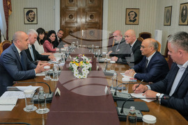 Румен Радев - Инвестиционен фонд на инициативата „Три морета“ - среща 