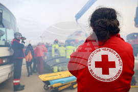 Авиобаза Чешнегирово - Мащабно учение „Крупно пътнотранспортно произшествие, предизвикано от влошени метеорологични условия”