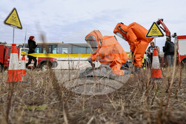 Авиобаза Чешнегирово - Мащабно учение „Крупно пътнотранспортно произшествие, предизвикано от влошени метеорологични условия”