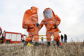 Авиобаза Чешнегирово - Мащабно учение „Крупно пътнотранспортно произшествие, предизвикано от влошени метеорологични условия”