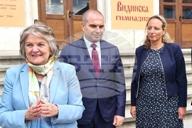 Видин - еврокомисар Елиза Ферейра - посещение