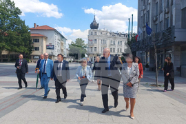 Видин - еврокомисар Елиза Ферейра - посещение