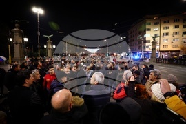 Възраждане - БСП - протест