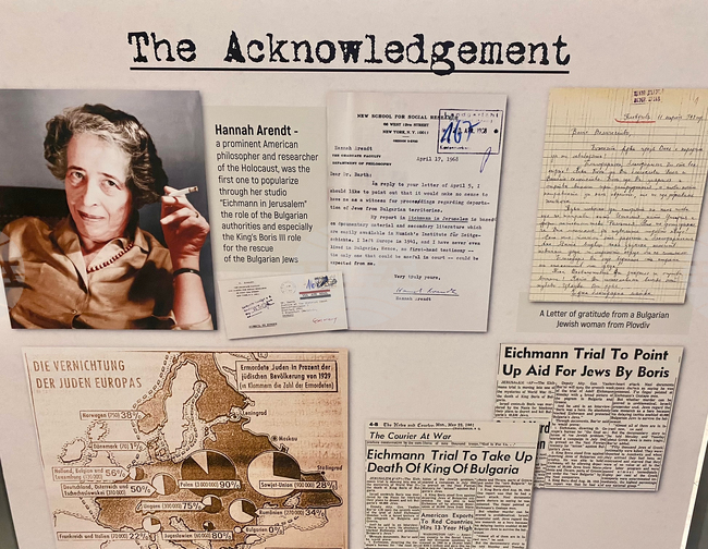 Черна гора - Спасяването на българските евреи - изложба