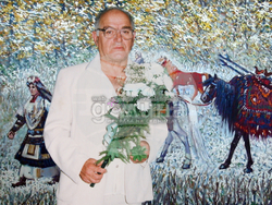 Снимка: Община Сливен / Снимката на художника Никола Заров е на в. „Долина“.