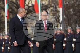 Румен Радев - Байрам Бегай - посрещане