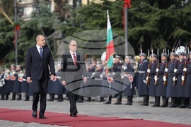 Румен Радев - Байрам Бегай - посрещане