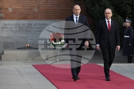 Румен Радев - Байрам Бегай - посрещане