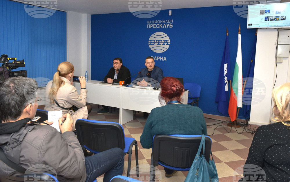 Национален пресклуб на БТА Варна - общински съветници от ГЕРБ - брифинг