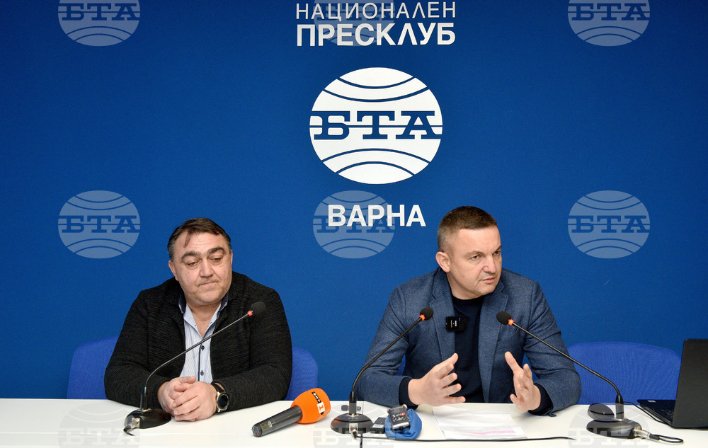Национален пресклуб на БТА Варна - общински съветници от ГЕРБ - брифинг