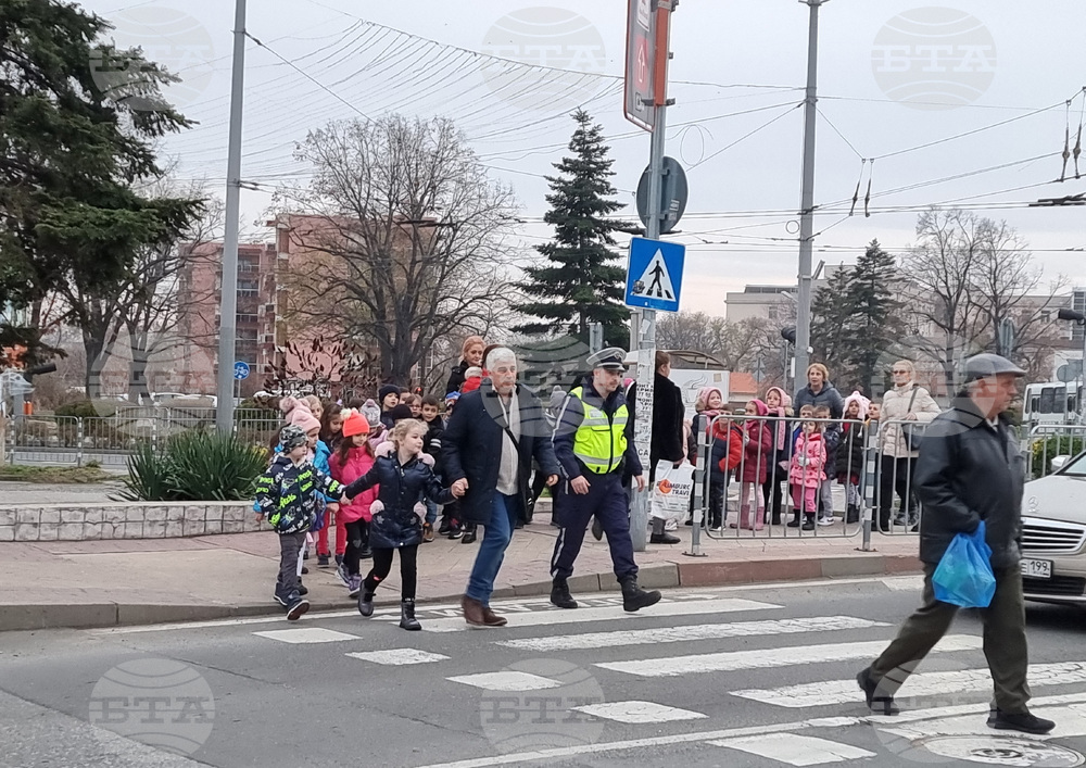 Сливен - урок по безопасност на движението