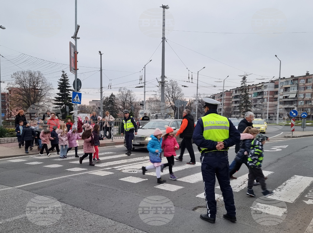 Сливен - урок по безопасност на движението