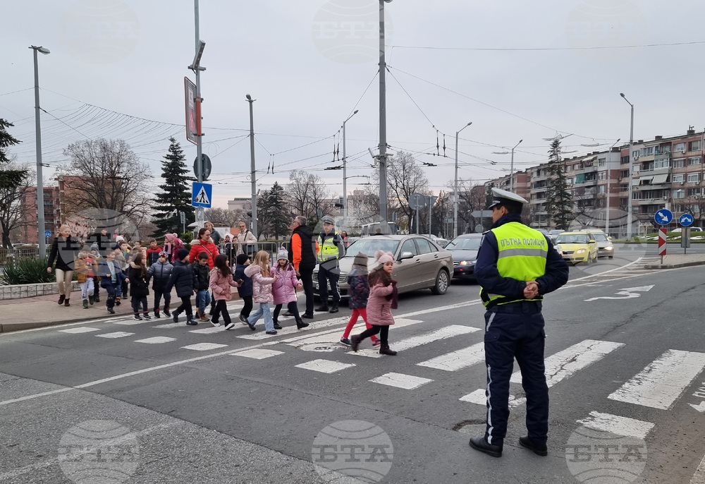Сливен - урок по безопасност на движението