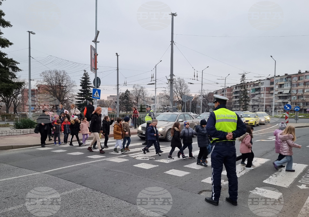 Сливен - урок по безопасност на движението