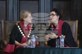 Олга Токарчук - „Доктор хонорис кауза“ - връчване