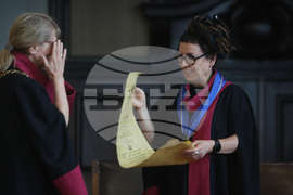 Олга Токарчук - „Доктор хонорис кауза“ - връчване