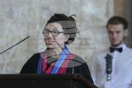 Олга Токарчук - „Доктор хонорис кауза“ - връчване