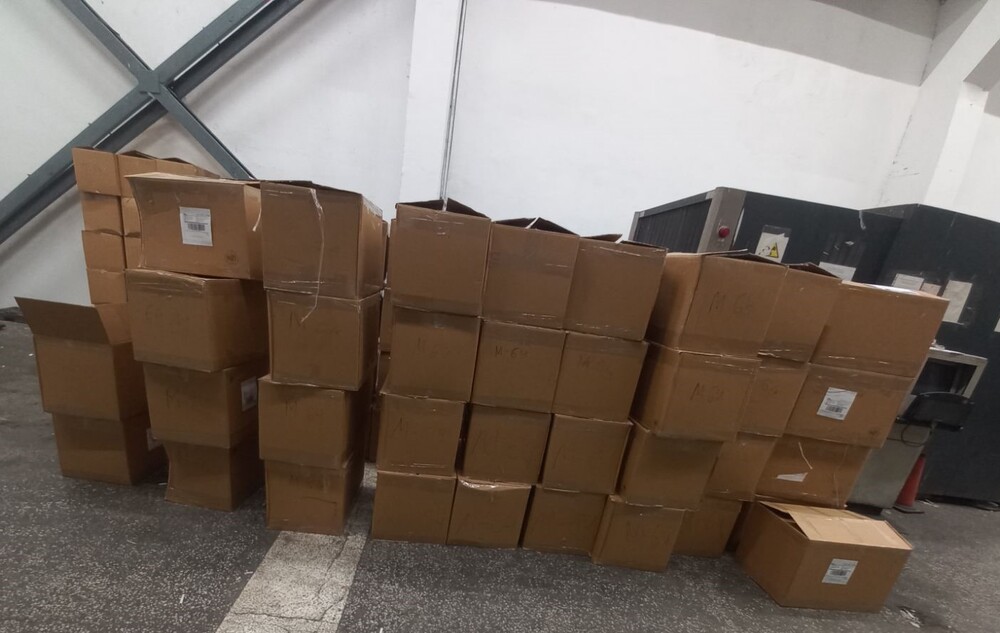 Агенция „Митници“: Митническите служители на МП Капитан Андреево откриха 1 280 000 къса контрабандни цигари