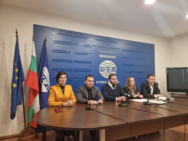 Пресконференция на общинските съветници от партия  "Възраждане" в Общински съвет Стара Загора