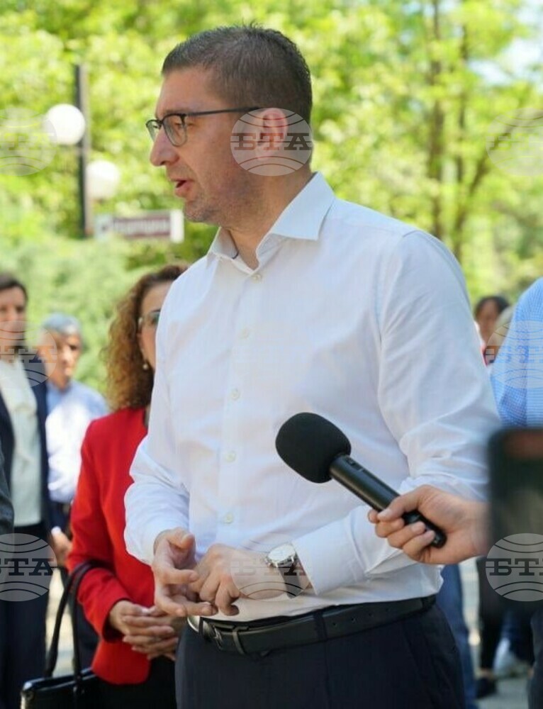Мицкоски: Ако Радев казва, че предложението на френското председателство е добро, трябва да се замислим дали веднага да не го отхвърлим