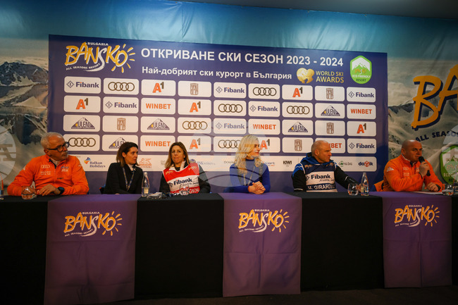 Банско - ски сезон - откриване - пресконференция - Иван Обрейков