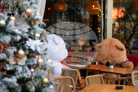 Сърбия - Белград - празнична украса