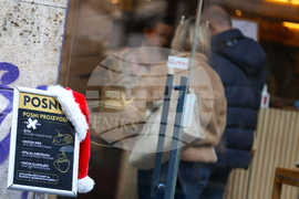 Сърбия - Белград - празнична украса