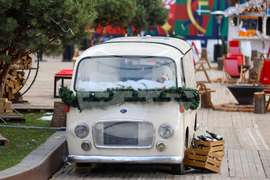 Сърбия - Белград - празнична украса