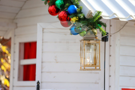 Сърбия - Белград - празнична украса