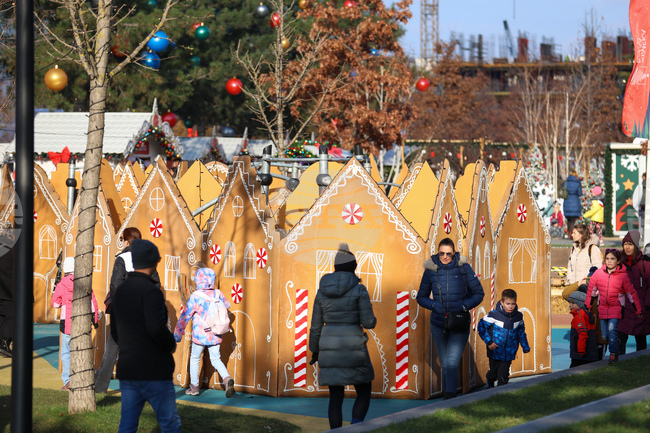 Сърбия - Белград - празнична украса