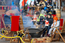 Сърбия - Белград - празнична украса